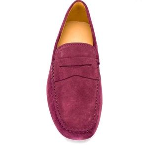 Tod’s classic Gommino suede loafers, 36.5